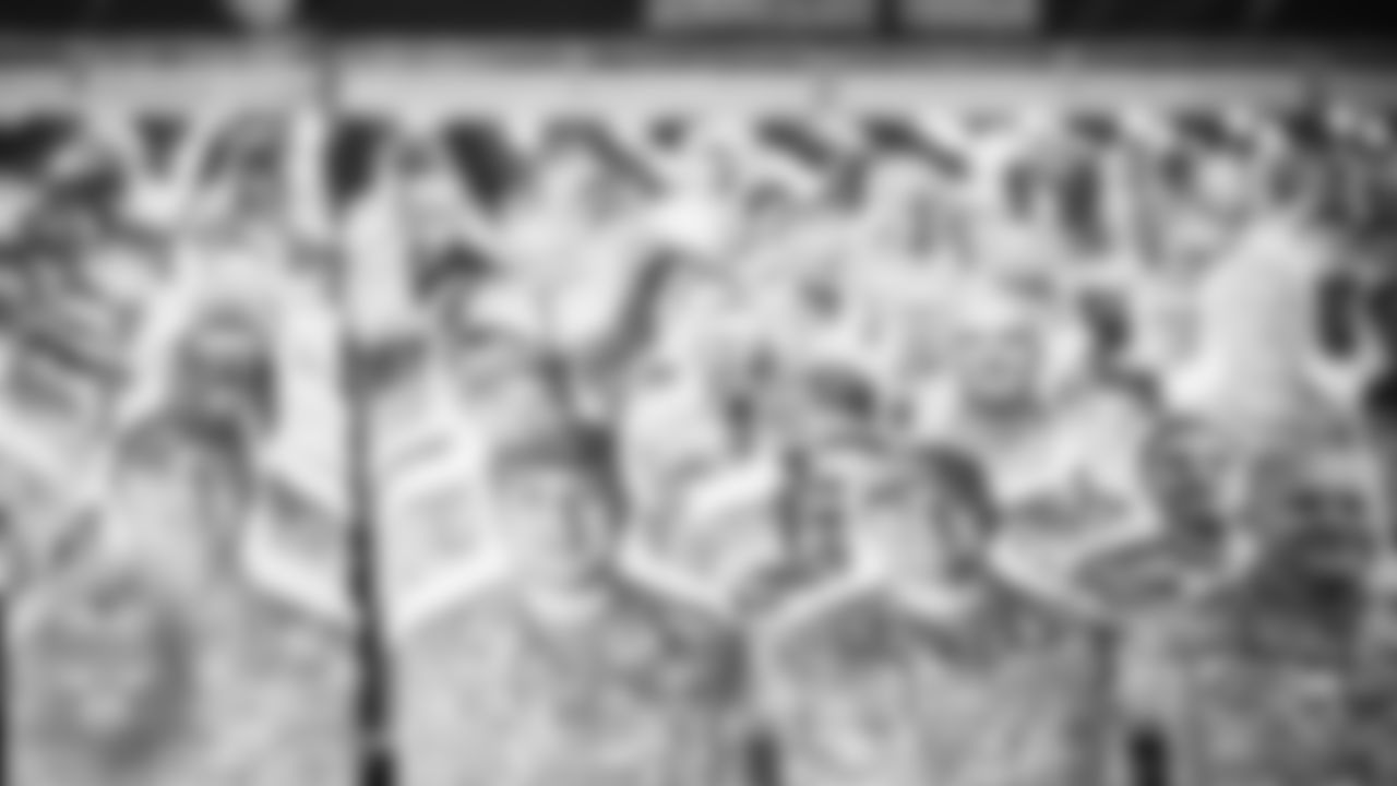 Cutouts of military service members prior to the game between the Tennessee Titans and the Chicago Bears at Nissan Stadium on NOVEMBER 08, 2020 in Nashville, TN. Photo By Sam Carbine/Tennessee Titans