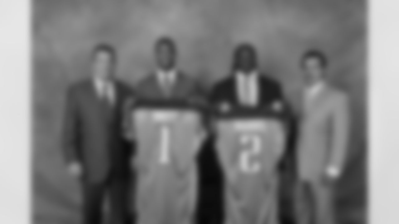 Titans 2009 Draft Pics press conference on April 26, 2009.