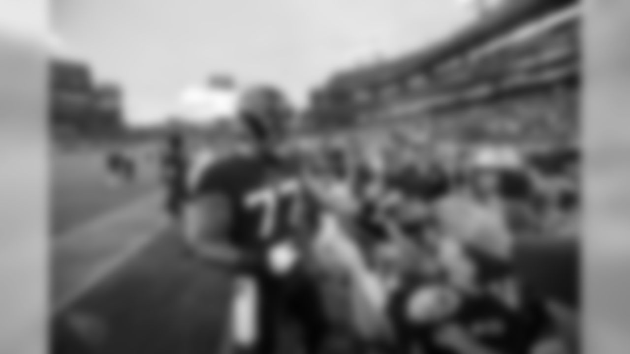 NASHVILLE, TN - AUGUST 25, 2019 - The preseason home game between the Pittsburgh Steelers and the Tennessee Titans at Nissan Stadium in Nashville, TN. Photo Tennessee Titans