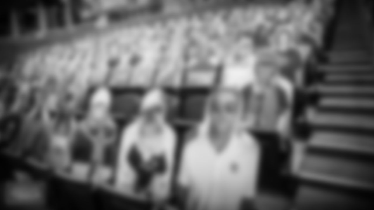 NASHVILLE, TN - SEPTEMBER 18, 2020 - Cutouts of fans in the stands at Nissan Stadium in Nashville, TN. Photo By Donald Page/Tennessee Titans