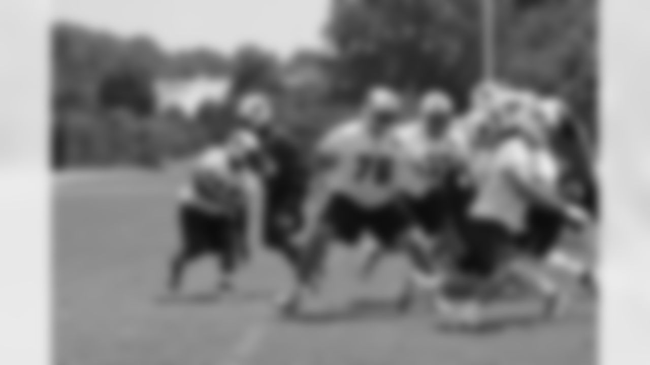 Titans players take part in an OTA (organized training activity) on Tuesday, June 15, 2010 at Baptist Sports Park in Nashville, Tenn.