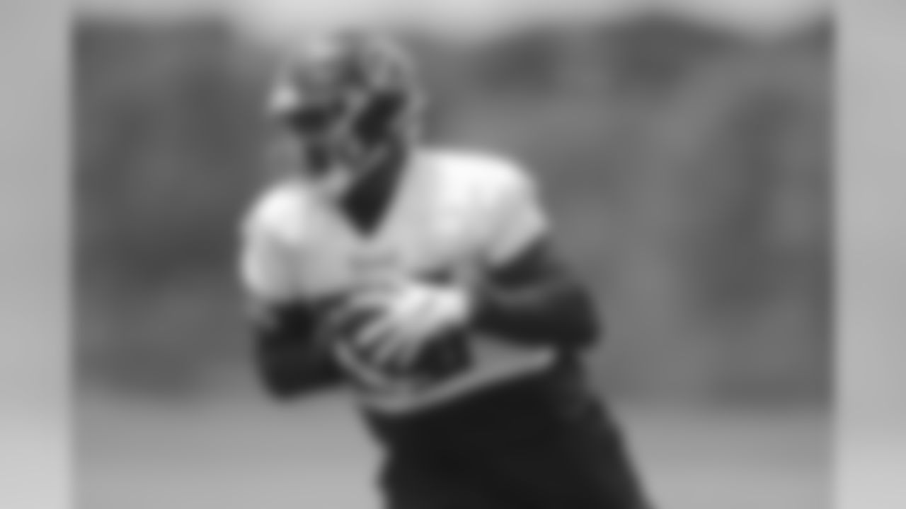 NASHVILLE, TN - JUNE 11, 2019 - Keith Towbridge #88 of Tennessee Titans during OTA practice in Nashville, TN. Photo By Donald Page/Tennessee Titans