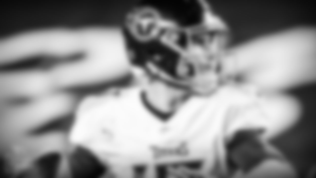 DENVER, CO - SEPTEMBER 14, 2020 - Quarterback Ryan Tannehill #17 of the Tennessee Titans during the Monday Night Football game between the Tennessee Titans and the Denver Broncos at Empower Field at Mile High. Photo By Donald Page/Tennessee Titans