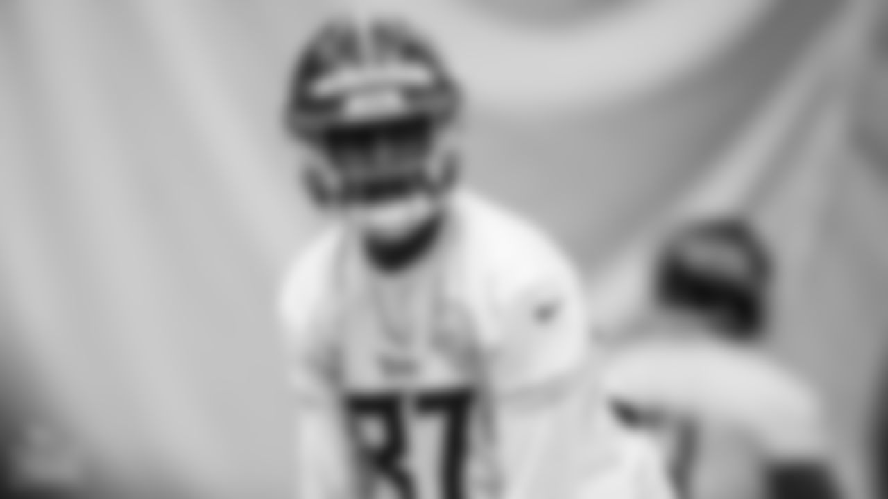 Rookie Minicamp at Ascension Saint Thomas Sports Park on May 13, 2023 in Nashville, TN. Photo By Emily Starkey/Tennessee Titans