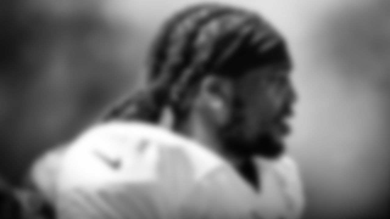 NASHVILLE, TN - AUGUST 17, 2020 - Running back Derrick Henry #22 of the Tennessee Titans during practice at Saint Thomas Sports Park in Nashville, TN. Photo By Donald Page/Tennessee Titans
