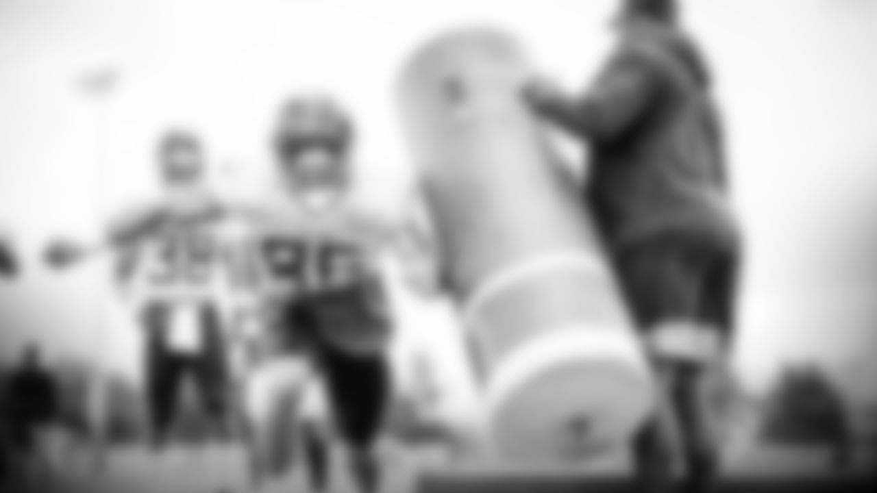 NASHVILLE, TN - AUGUST 24, 2020 - Tight end Anthony Firkser #86 of the Tennessee Titans during practice at Saint Thomas Sports Park in Nashville, TN. Photo By Donald Page/Tennessee Titans