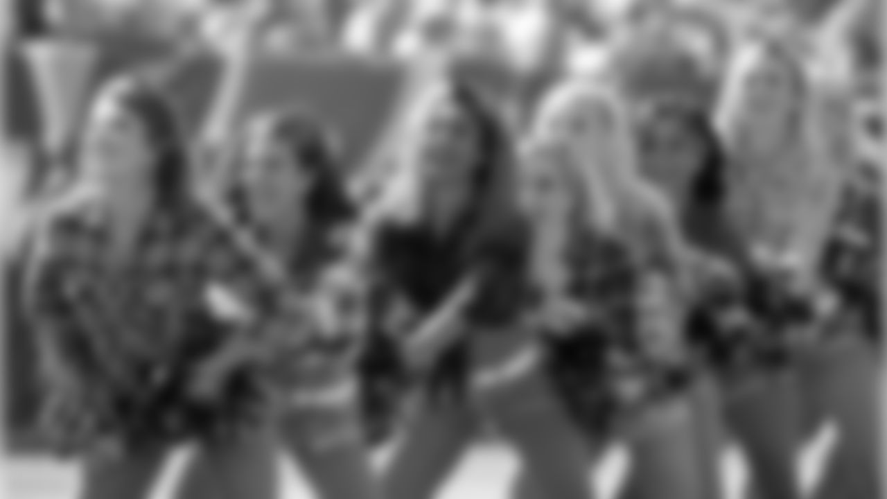 Tennessee Titans cheerleaders perform in the first half of an NFL football game between the Titans and the Philadelphia Eagles Sunday, Sept. 30, 2018, in Nashville, Tenn. (AP Photo/Mark Zaleski)
