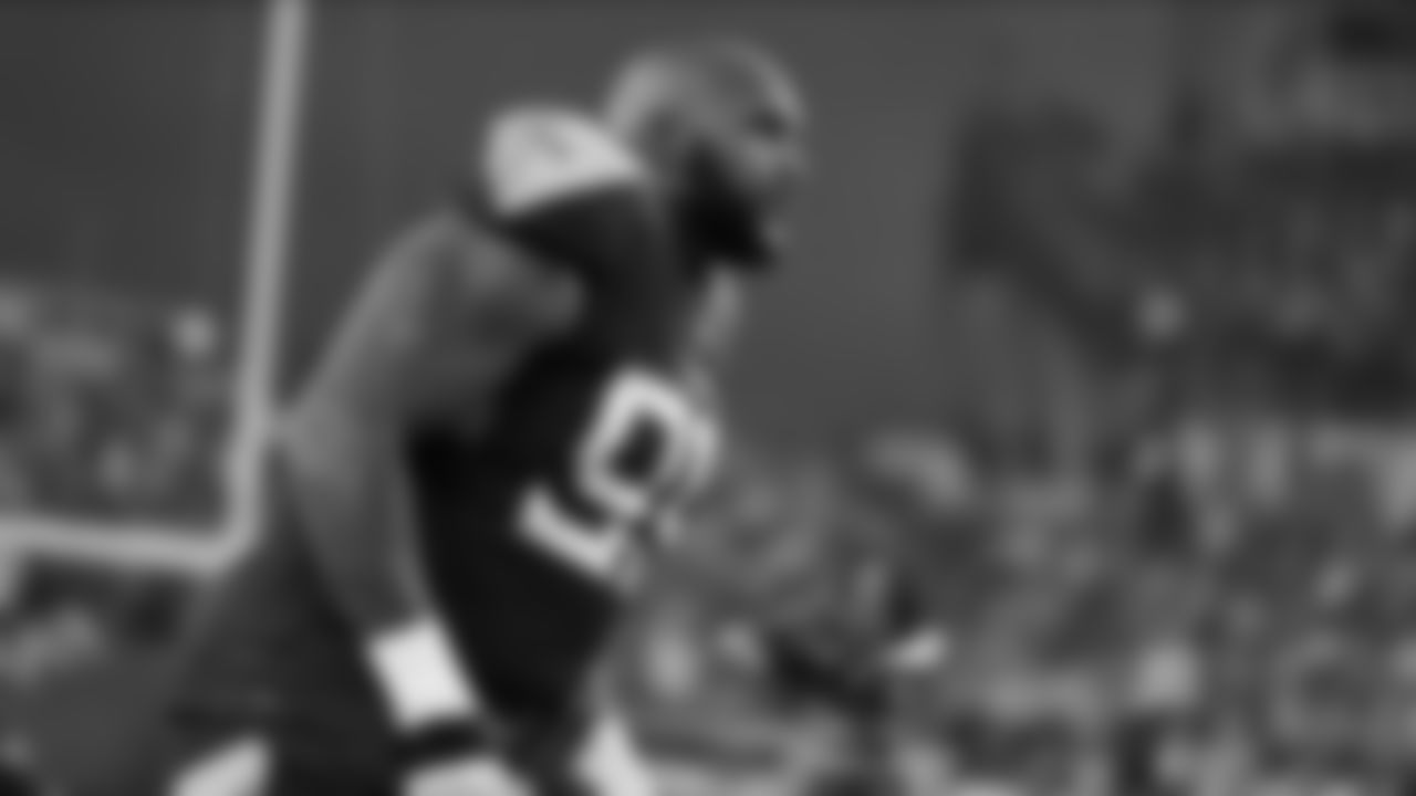 Tennessee Titans defensive end Jurrell Casey (99) runs onto the field during team entrances prior to an NFL preseason football game against the Pittsburgh Steelers, Sunday, Aug. 25, 2019, in Nashville, Tenn. The Steelers defeated the Titans, 18-6. (Ryan Kang via AP)