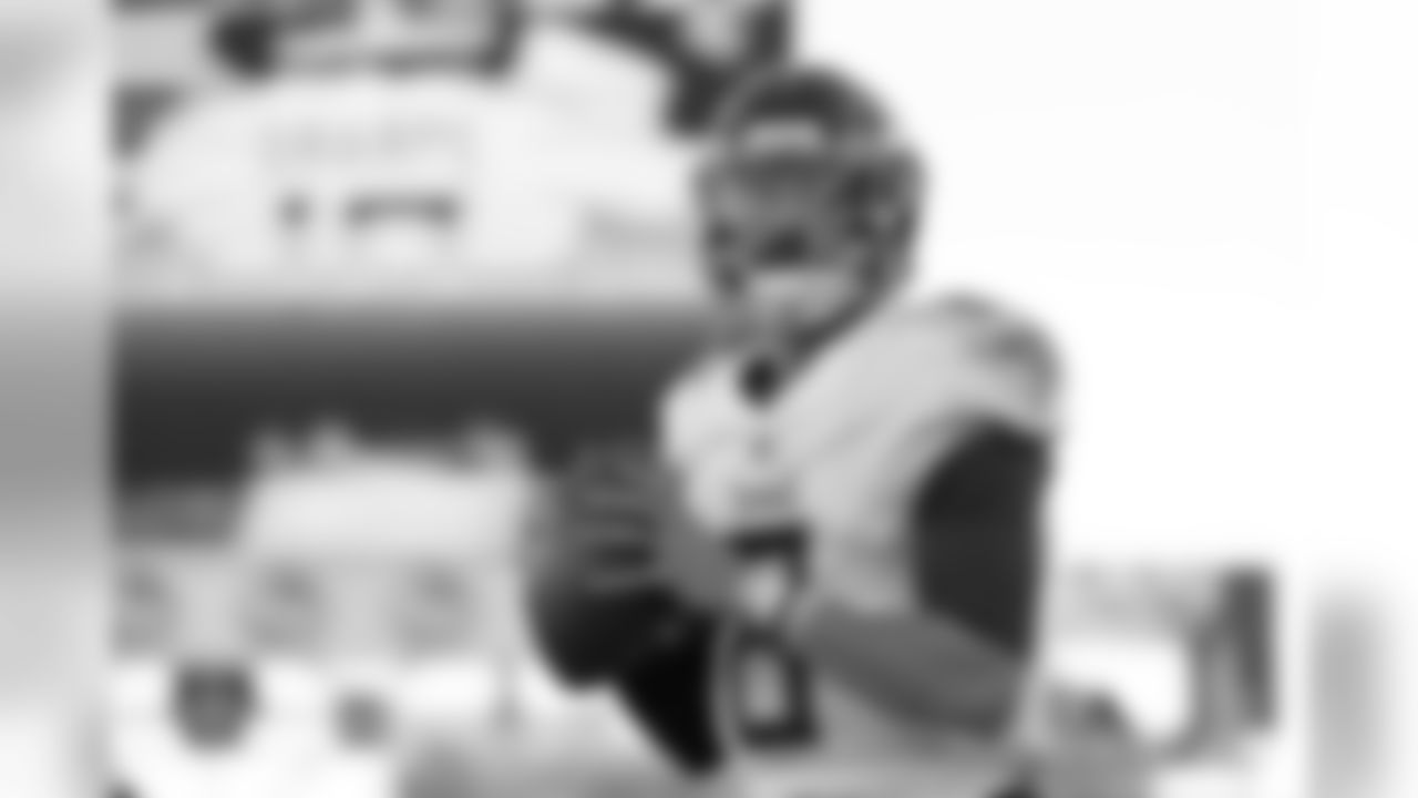 Tennessee Titans quarterback Marcus Mariota (8) prior to an NFL football game against the Washington Redskins, Saturday, Dec. 22, 2018 in Nashville, TN. (Aaron Doster via AP)