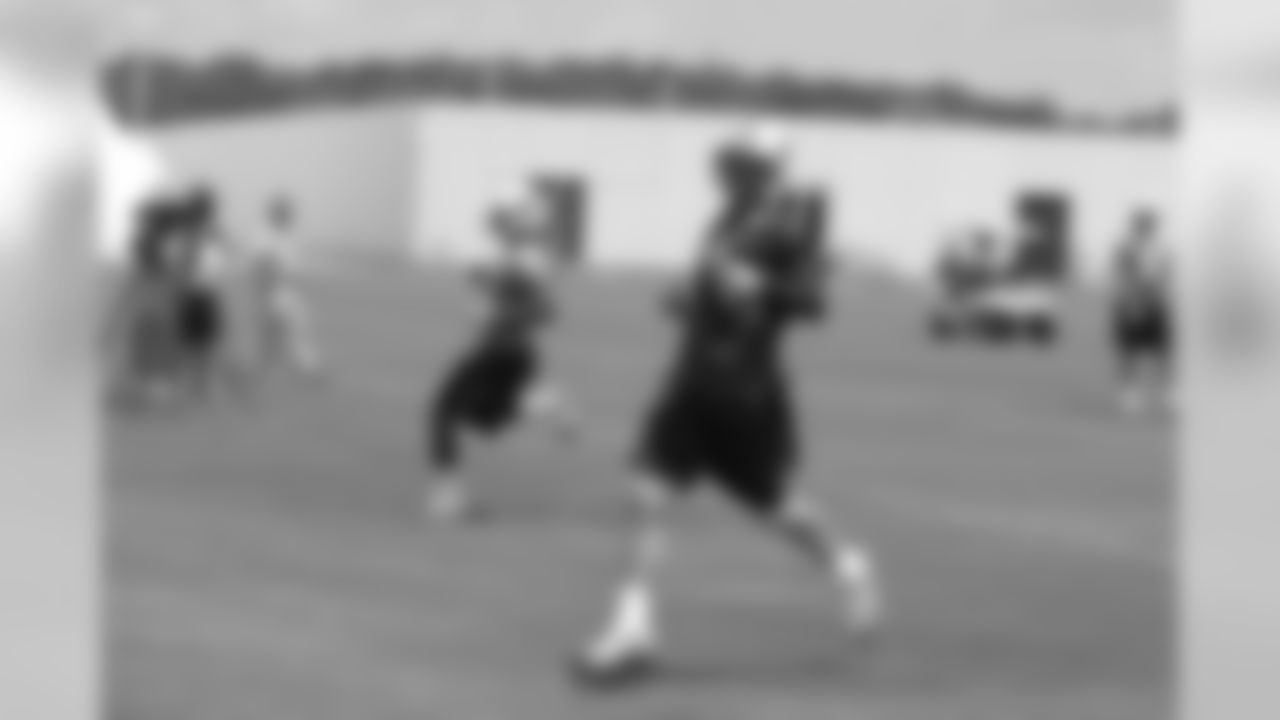 Titans players take part in an OTA (organized training activity) on Tuesday, June 15, 2010 at Baptist Sports Park in Nashville, Tenn.