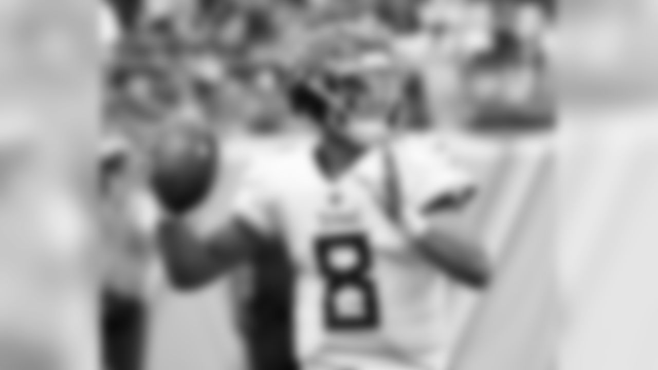 Tennessee Titans quarterback Marcus Mariota (8) looks to pass in the first quarter of an NFL preseason football game against the Pittsburgh Steelers, Saturday, Aug. 25, 2018, in Pittsburgh. (AP Photo/Don Wright)