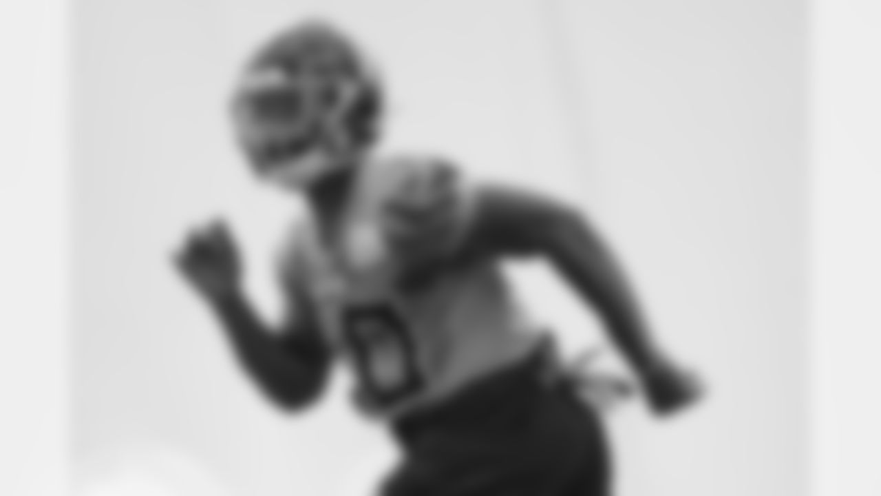 NASHVILLE, TN - AUGUST 21, 2019 - Linebacker Quart'e Sapp #40 of the Tennessee Titans during practice in the bubble at Saint Thomas Sports Park in Nashville, TN. Photo By Donald Page/Tennessee Titans