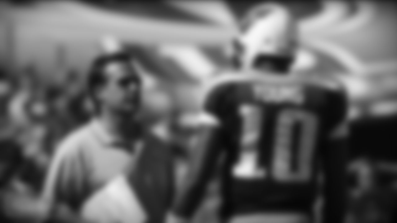 Fisher is the winningest coach in franchise history, amassing 147 wins (142 regular season/5 postseason) from 1994-2010 and the team's only Super Bowl appearance following the 1999 season. In 16 full seasons at the helm, he only had five losing records and he is the only head coach in franchise history to win 13 games in a season, a mark he reached three times (1999, 2000, 2008). (Photo by Harry How/Getty Images)
