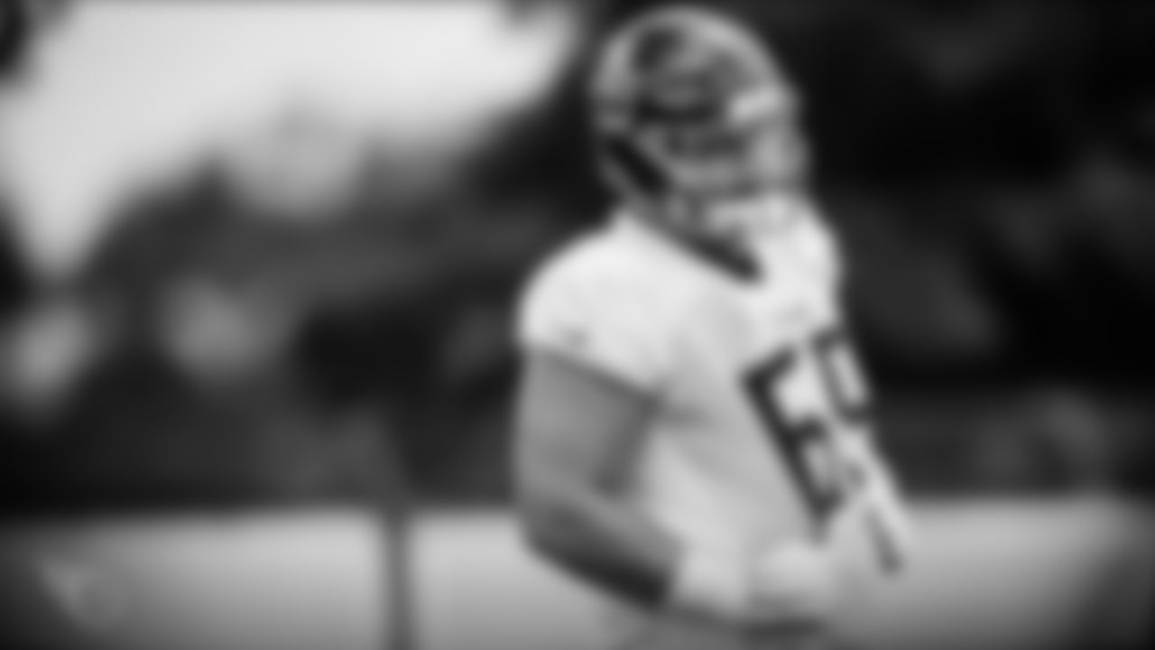 NASHVILLE, TN - AUGUST 14, 2020 - Guard Zac Kerin #69 of the Tennessee Titans during practice at Saint Thomas Sports Park in Nashville, TN. Photo By Donald Page/Tennessee Titans