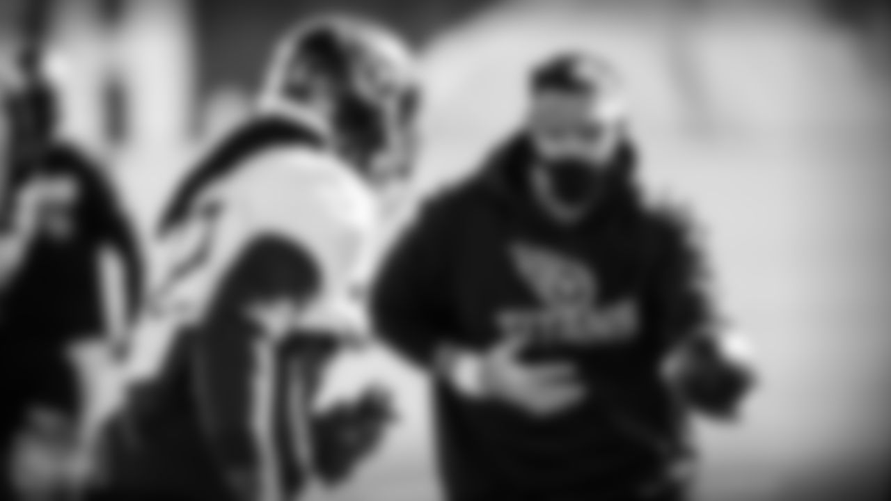 Head coach Mike Vrabel of the Tennessee Titans during practice at Saint Thomas Sports Park on NOVEMBER 18, 2020 in Nashville, TN. Photo By Donald Page/Tennessee Titans