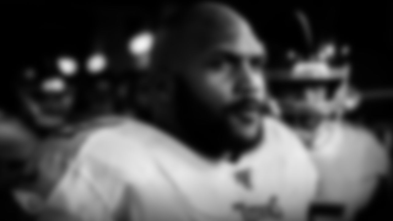 BALTIMORE, MD - JANUARY 11, 2020 - Defensive tackle Jurrell Casey #99 of the Tennessee Titans prepares to take the field during the divisional playoff game between the Tennessee Titans and the Baltimore Ravens at M&T Bank Stadium in Baltimore, MD. Photo By Sam Carbine/Tennessee Titans
