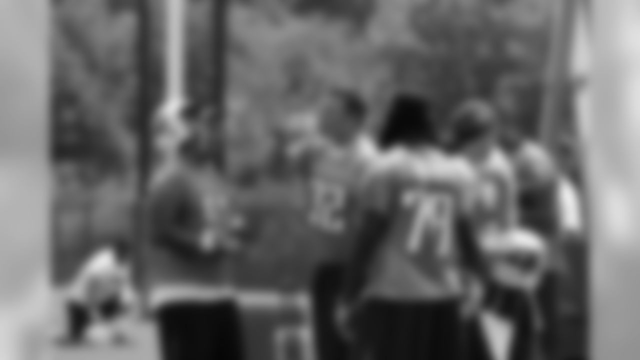 Titans players participate in an OTA (organized training activity) on Monday, June 14, 2010 at Baptist Sports Park in Nashville, Tenn.