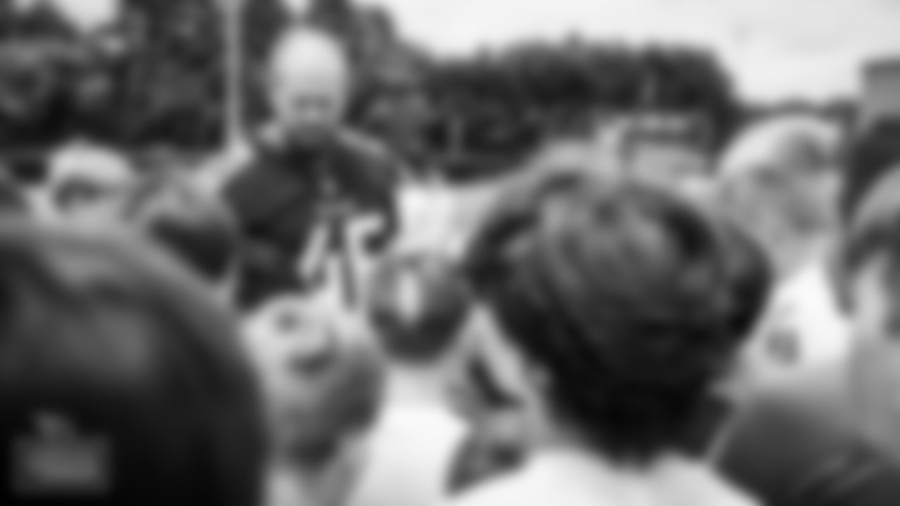 Youth Football Camp at Christ Presbyterian Academy on June 8, 2022 in Nashville, TN. Photo By Cameron Faulkner/Tennessee Titans
