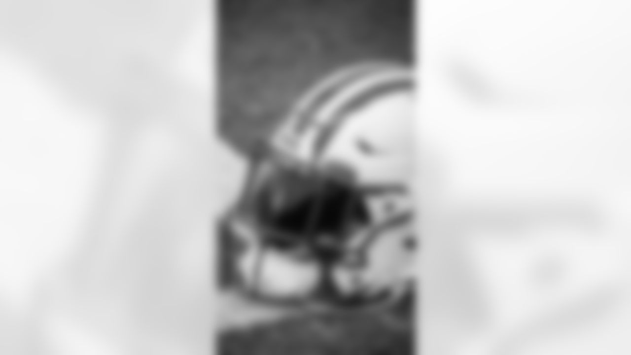 Oilers Helmet during practice at the Ascension Saint Thomas Sports Park on October 11, 2023 in Nashville, TN. Photo By Donald Page/Tennessee Titans