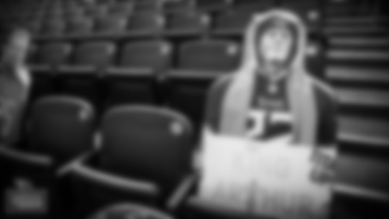 NASHVILLE, TN - SEPTEMBER 18, 2020 - Cutouts of fans in the stands at Nissan Stadium in Nashville, TN. Photo By Donald Page/Tennessee Titans