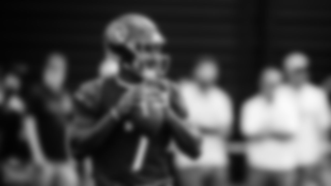 Quarterback Malik Willis #7 of the Tennessee Titans during training camp at Ascension Saint Thomas Sports Park on July 30, 2022 in Nashville, TN. Photo By Donald Page/Tennessee Titans