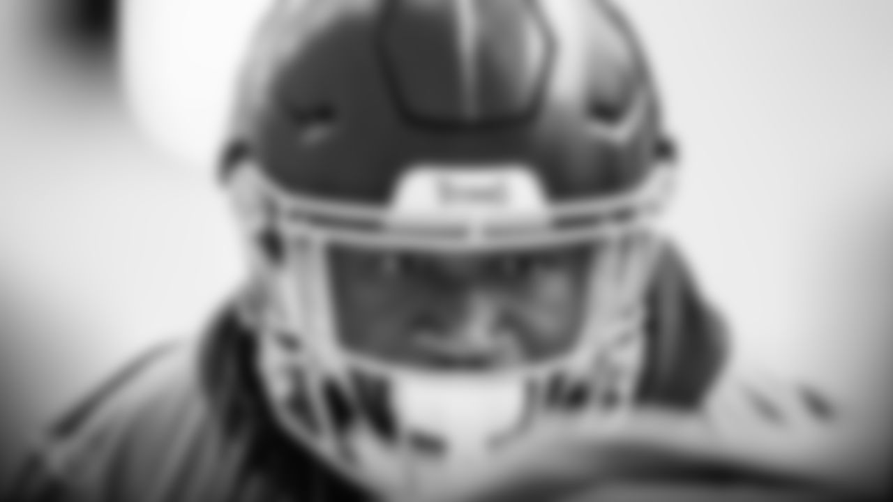NASHVILLE, TN - SEPTEMBER 11, 2020 - Outside linebacker Wyatt Ray #57 of the Tennessee Titans during practice at Saint Thomas Sports Park in Nashville, TN. Photo By Donald Page/Tennessee Titans