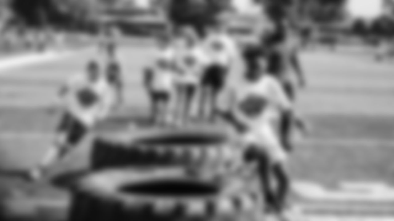 Youth camp at Austin Peay State University in Clarksville, TN on 5/26/2023. Photo By Joy Kimbrough /Tennessee Titans