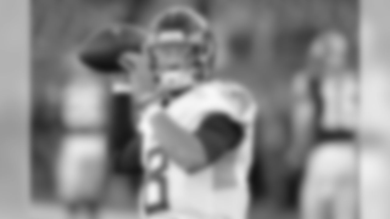 Tennessee Titans quarterback Marcus Mariota warms up before an NFL football game against the Washington Redskins Saturday, Dec. 22, 2018, in Nashville, Tenn. (AP Photo/Mark Zaleski)