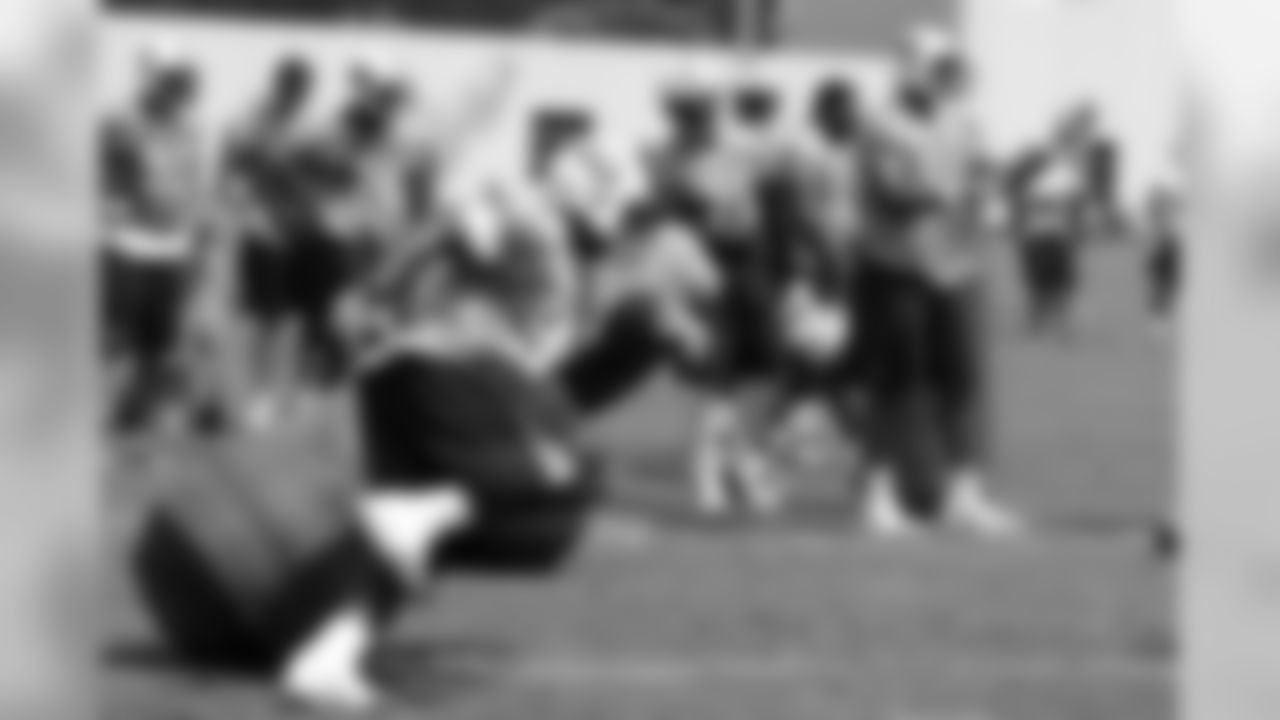 Titans players participate in an OTA (organized training activity) on Monday, June 14, 2010 at Baptist Sports Park in Nashville, Tenn.
