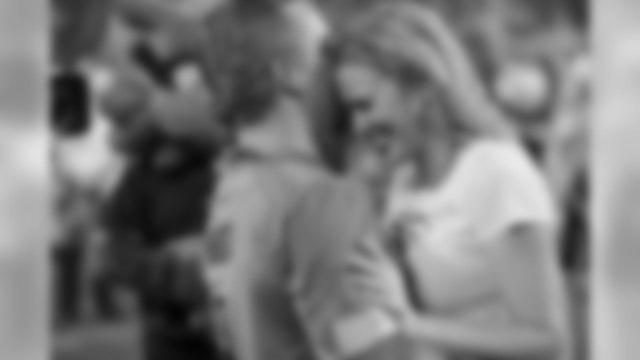 NASHVILLE, TN - AUGUST 25, 2019 - Tennessee Titans Cheerleader surprised with an engagement proposal during the preseason home game between the Pittsburgh Steelers and the Tennessee Titans at Nissan Stadium in Nashville, TN. Photo By Donald Page/Tennessee Titans