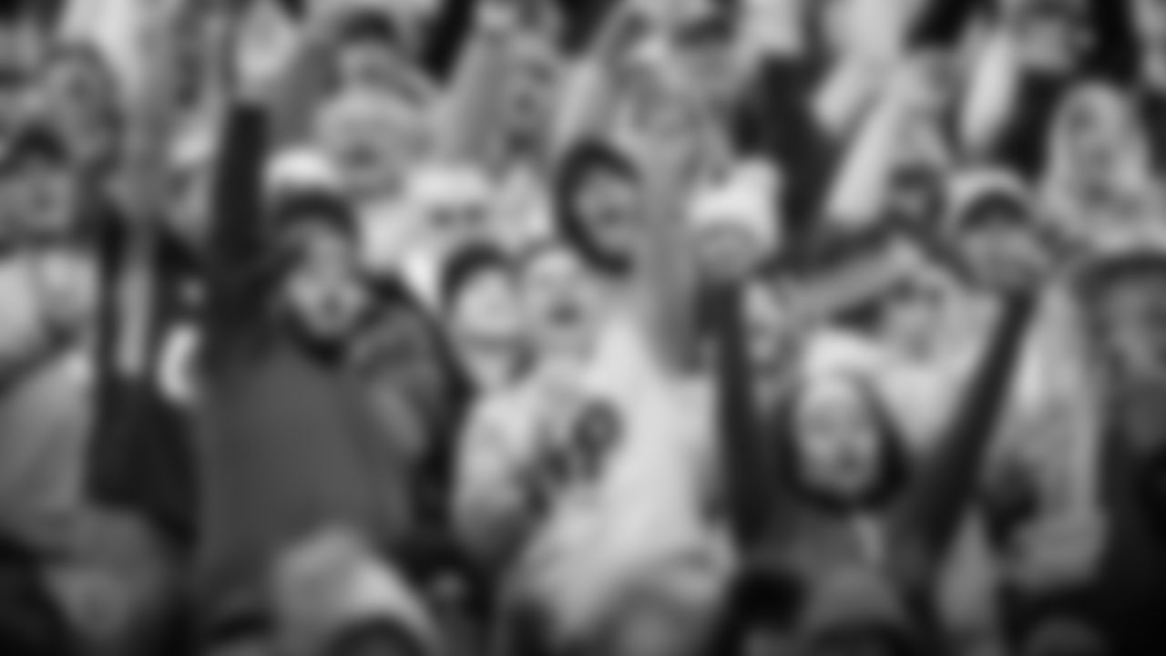 NASHVILLE, TN - DECEMBER 15, 2019 - Fans celebrate during the game between the Tennessee Titans and the Houston Texans at Nissan Stadium in Nashville, TN. Photo By Matthew Osborne/Tennessee Titans