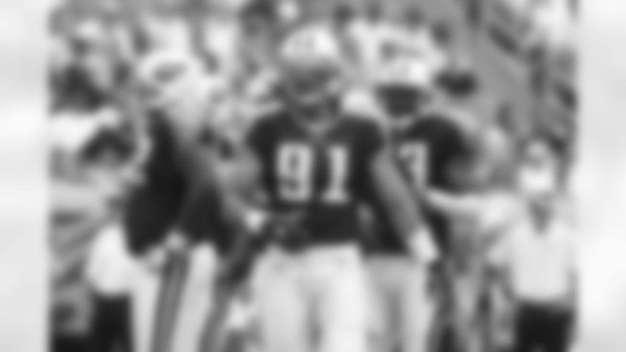 The Titans selected Travis LaBoy in the second round with the 42nd overall pick of the 2004 NFL Draft.