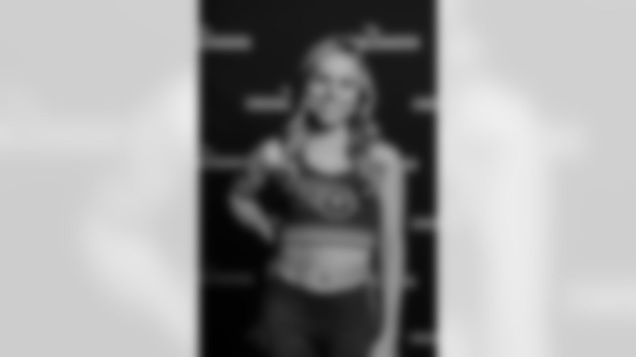 Caroline Johnson cheerleading tryout headshot on March 27, 2023 in Nashville, TN. Photo By Kaitlyn Hungerford/Tennessee Titans