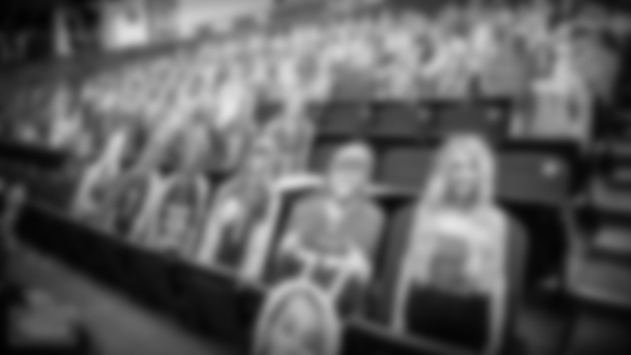 NASHVILLE, TN - SEPTEMBER 18, 2020 - Cutouts of fans in the stands at Nissan Stadium in Nashville, TN. Photo By Donald Page/Tennessee Titans
