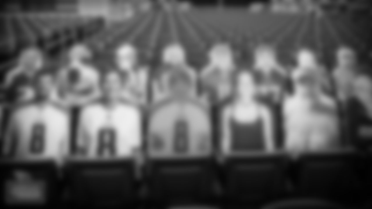 NASHVILLE, TN - SEPTEMBER 18, 2020 - Cutouts of fans in the stands at Nissan Stadium in Nashville, TN. Photo By Donald Page/Tennessee Titans