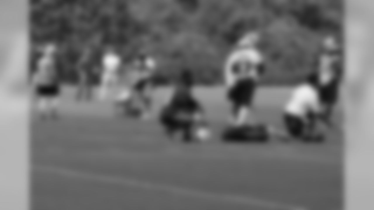 Titans players participate in an OTA (organized training activity) on Monday, June 14, 2010 at Baptist Sports Park in Nashville, Tenn.