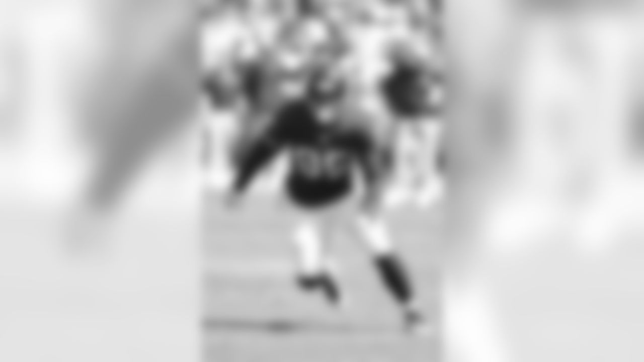 Houston Texans tight end MyCole Pruitt (85) runs a route during an NFL preseason football game against the Los Angeles Rams on Saturday, Aug. 25, 2018 in Los Angeles. Los Angeles won 21-20. (Peter Read Miller via AP)