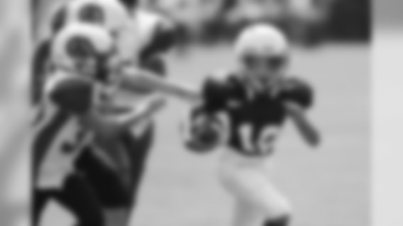 NASHVILLE, TN - AUGUST 03, 2019 - Y./'
\outh football games at Nissan Stadium in Nashville, TN. Photo By Donald Page/Tennessee Titans
