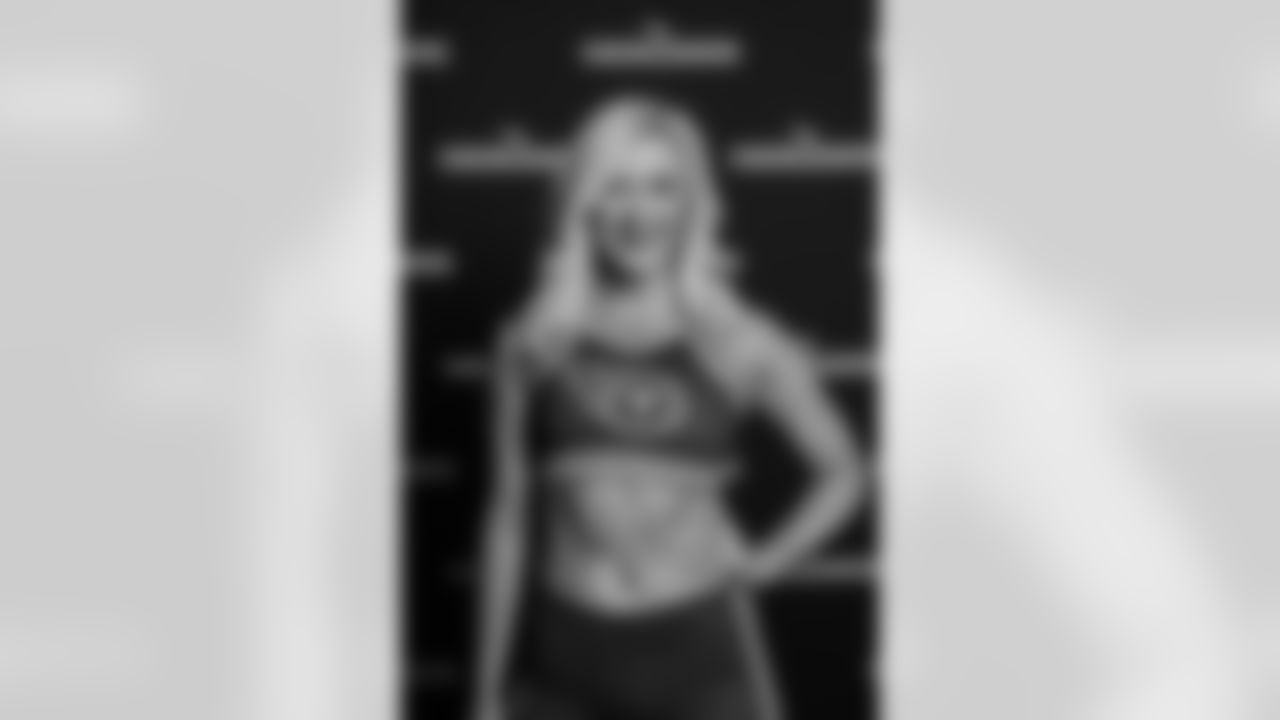 Talor Franklin cheerleading tryout headshot on March 27, 2023 in Nashville, TN. Photo By Kaitlyn Hungerford/Tennessee Titans
