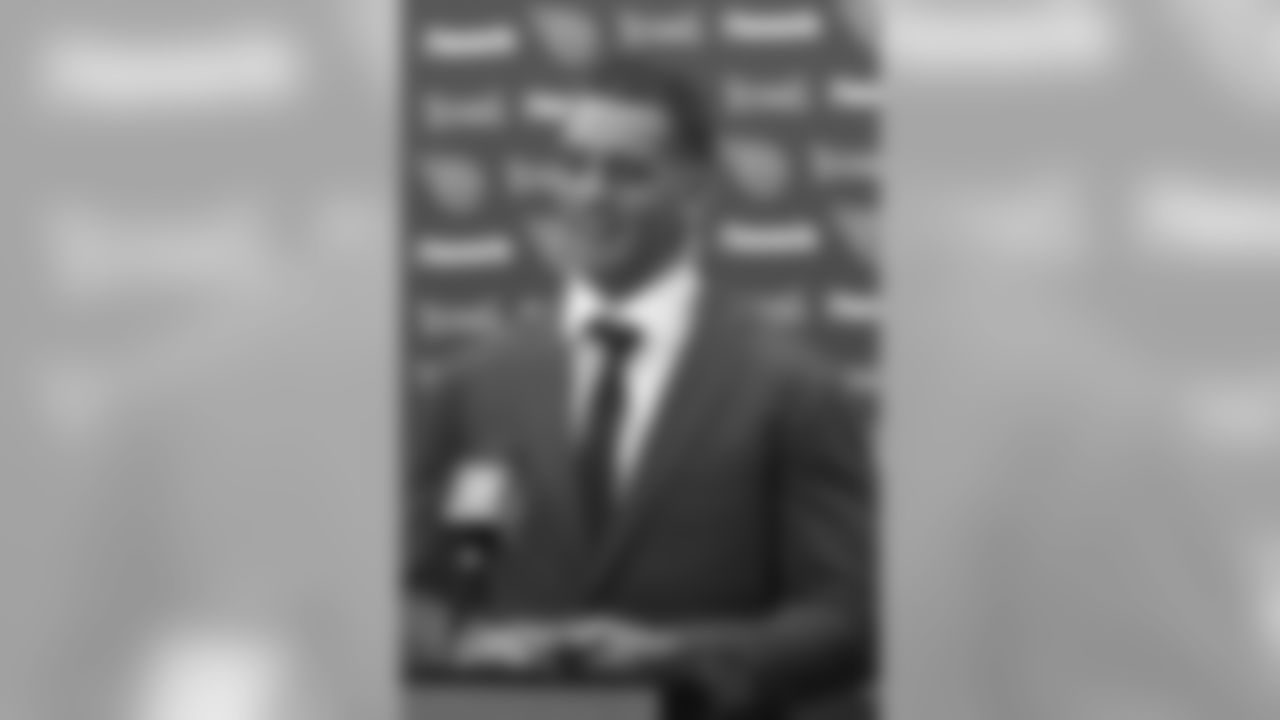 Tennessee Titans quarterback Marcus Mariota reacts to a question from a reporter during a post-game news conference after an NFL football game against the Jacksonville Jaguars Sunday, Sept. 23, 2018, in Jacksonville, Fla. The Titans won 9-6. (AP Photo/Phelan M. Ebenhack)