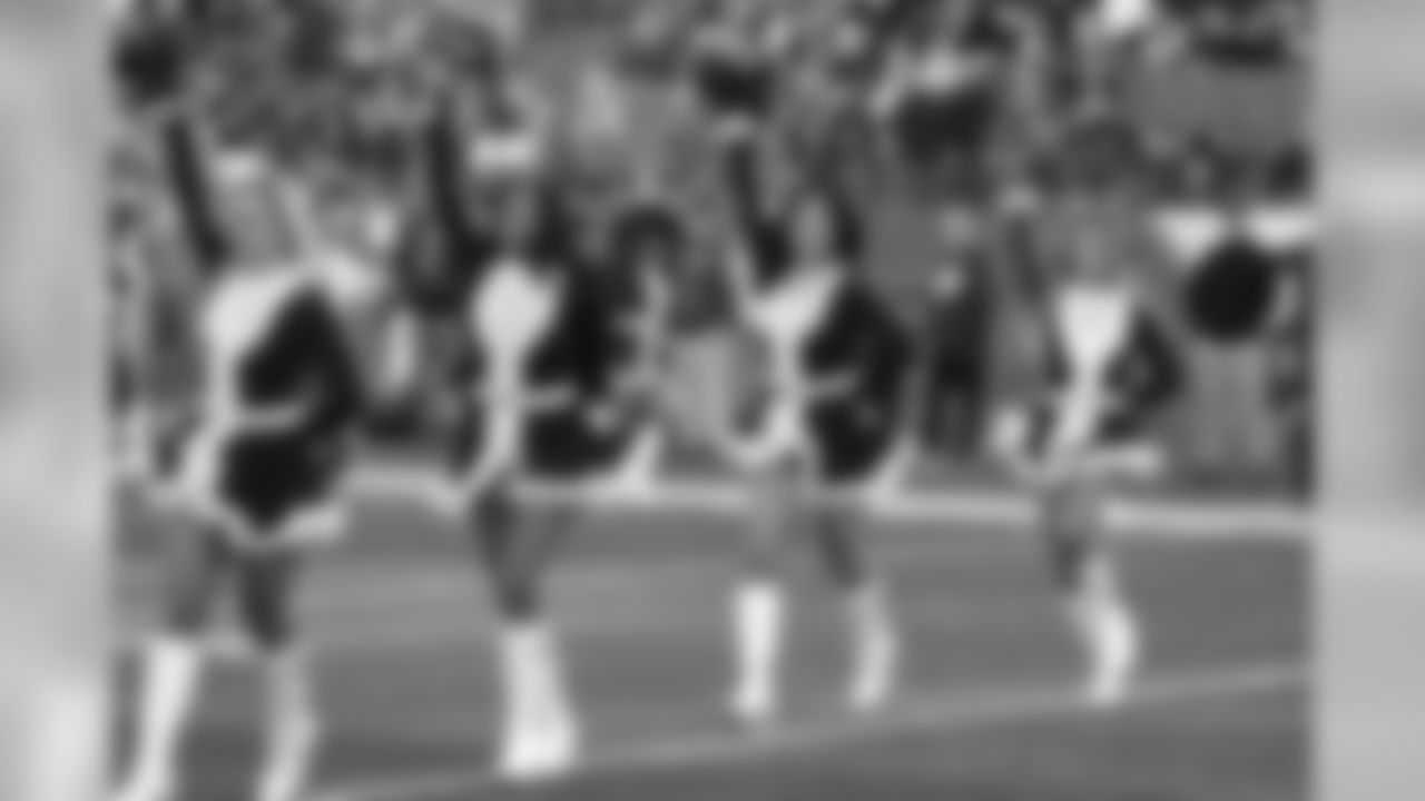 Tennessee Titans cheerleaders perform before an NFL football game between the Titans and the Washington Redskins Saturday, Dec. 22, 2018, in Nashville, Tenn. (AP Photo/James Kenney)