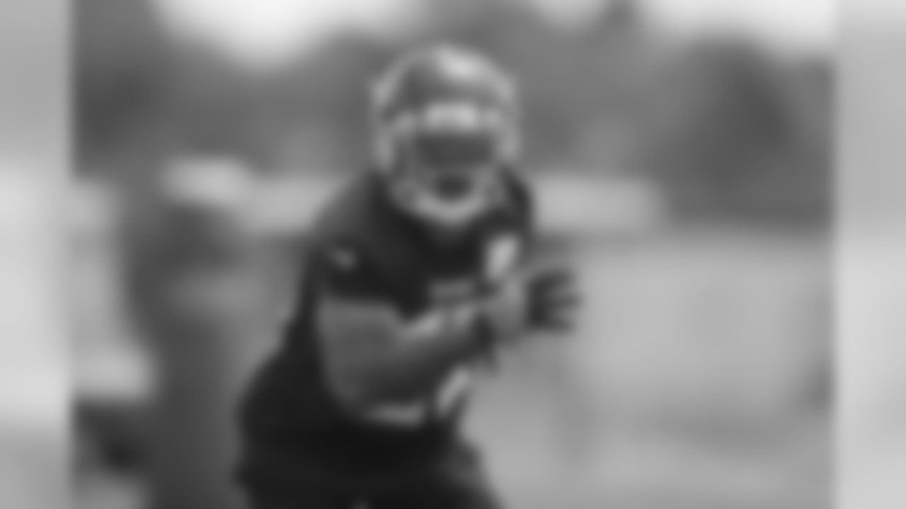 NASHVILLE, TN - JUNE 11, 2019 - D'Andre Payne #28d of Tennessee Titans during OTA practice in Nashville, TN. Photo By Donald Page/Tennessee Titans