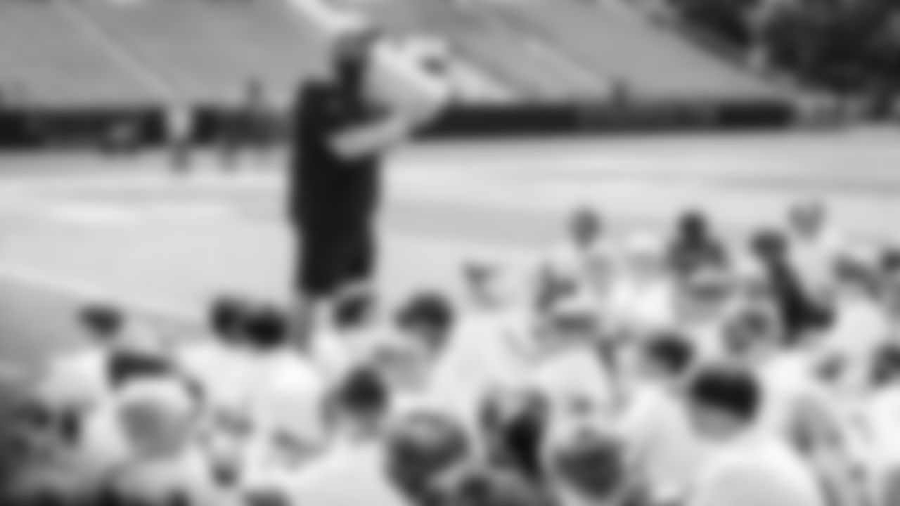 Youth camp at Austin Peay State University in Clarksville, TN on 5/26/2023. Photo By Joy Kimbrough /Tennessee Titans