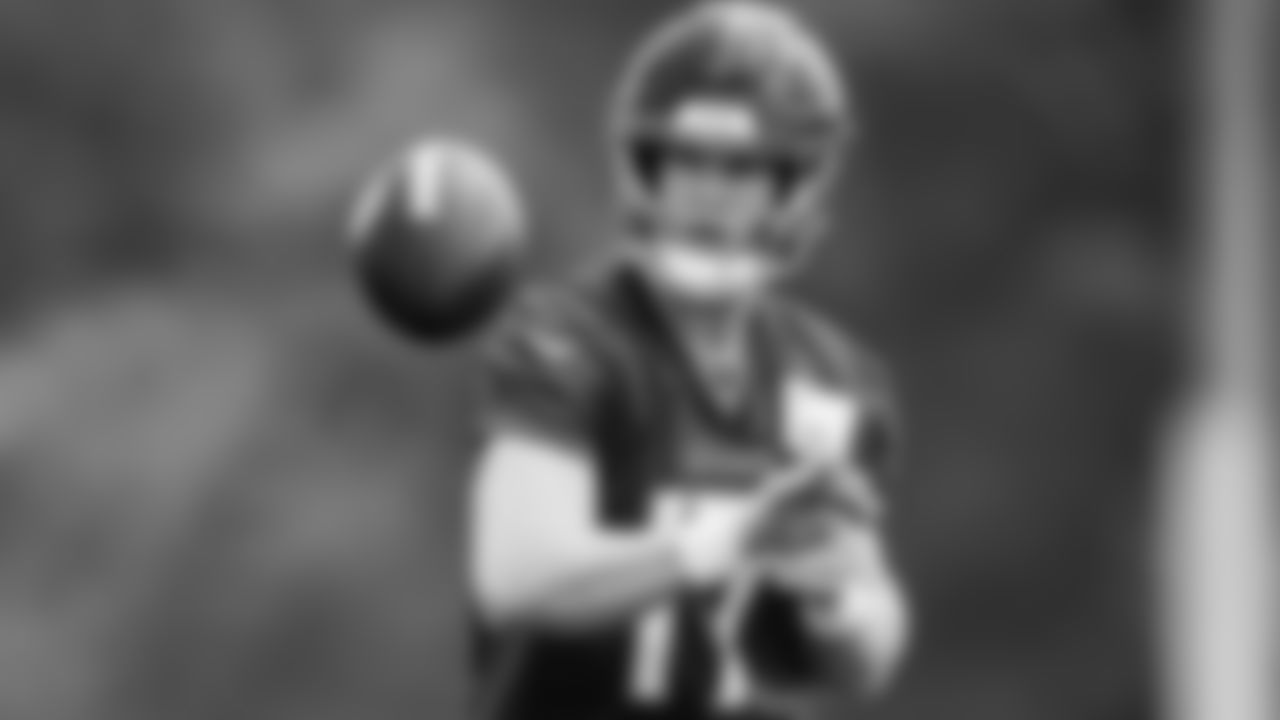 Quarterback Ryan Tannehill #17 of the Tennessee Titans during practice at the Ascension Saint Thomas Sports Park on September 7, 2023 in Nashville, TN. Photo By Jessie Rogers/Tennessee Titans