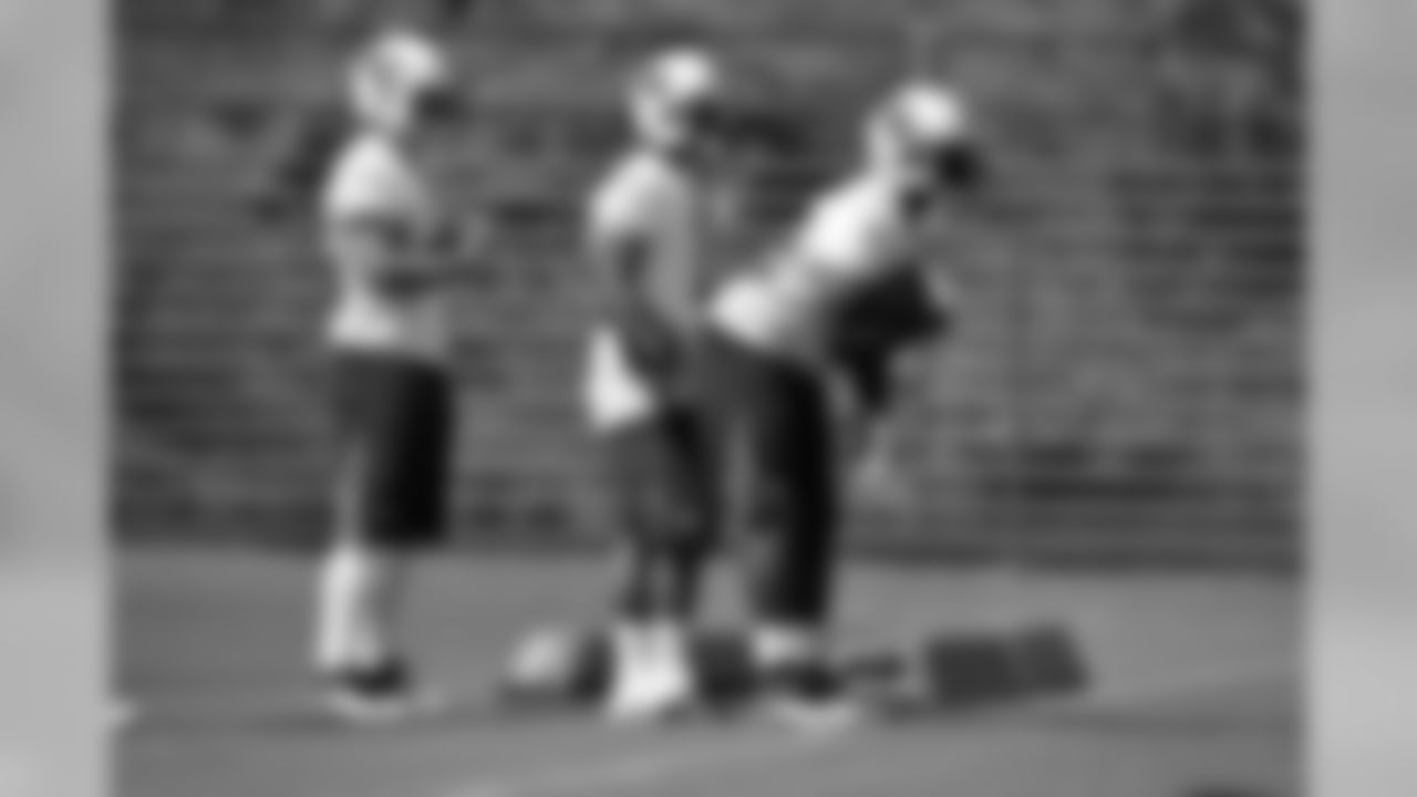 Titans rookies take part in their first practice at Baptist Sports Park on Friday, April 30, 2010.