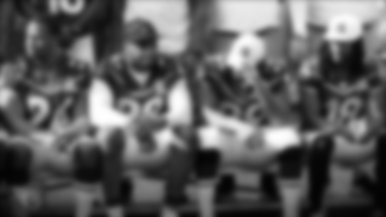 ORLANDO, FL - JANUARY 23, 2020 - Running back Derrick Henry #22 of the Tennessee Titans and Defensive tackle Jurrell Casey #99 of the Tennessee Titans at the 2020 NFL Pro Bowl team photo. Photo By Donald Page/Tennessee Titans
