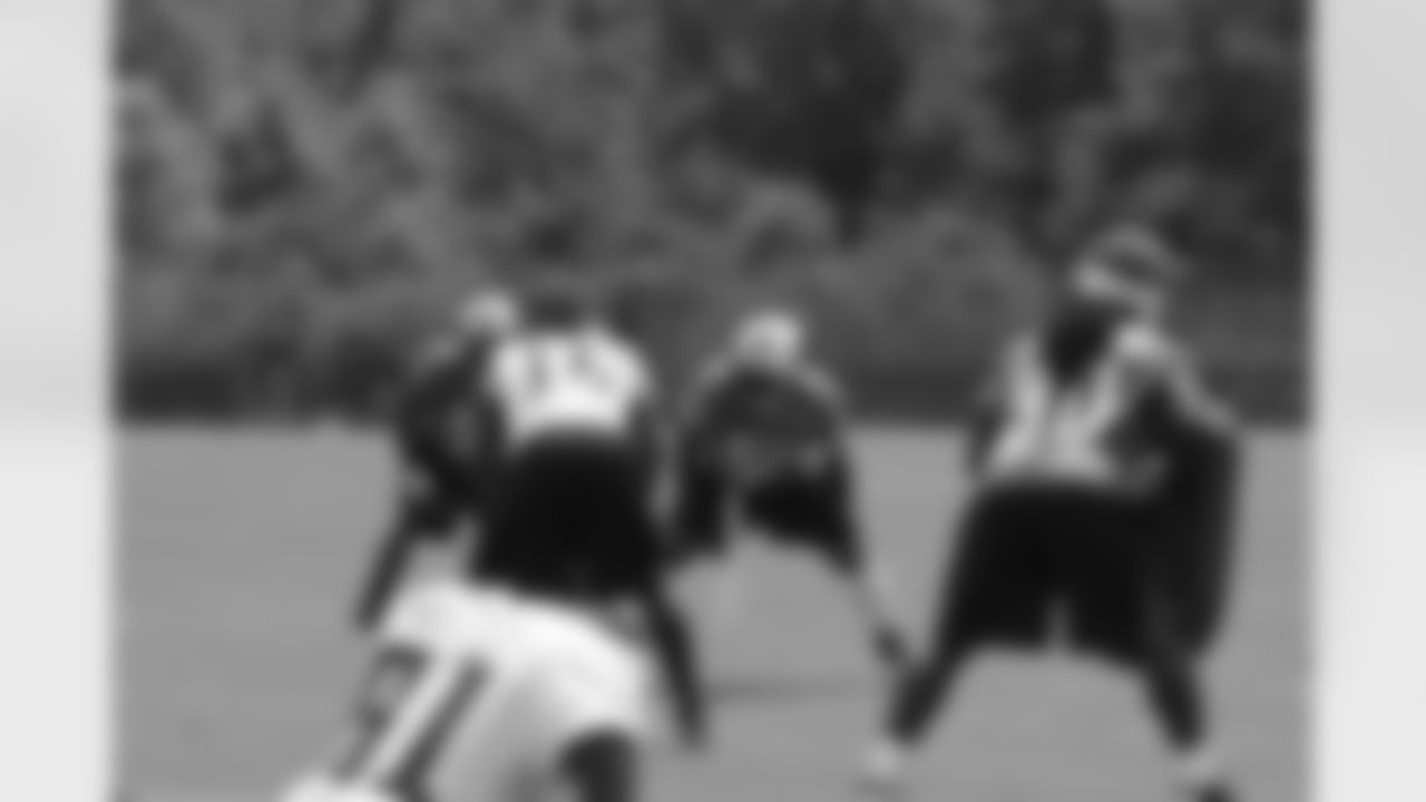 Titans players take part in an OTA (organized training activity) on Tuesday, June 15, 2010 at Baptist Sports Park in Nashville, Tenn.