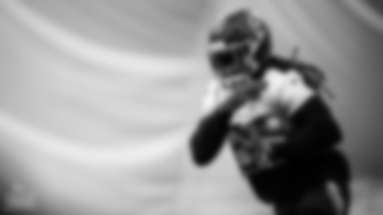 Running back Derrick Henry #22 of the Tennessee Titans during practice in the bubble at Saint Thomas Sports Park on December 27, 2022 in Nashville, TN. Photo By Donald Page/Tennessee Titans