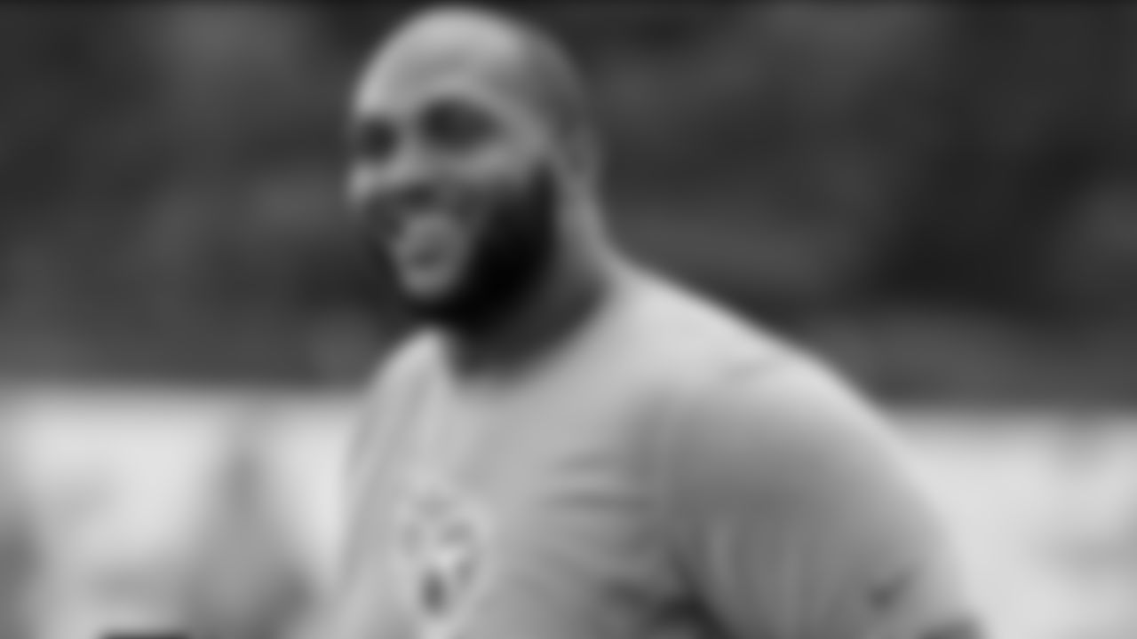 Tennessee Titans defensive tackle Jurrell Casey leaves the field after NFL football training camp Thursday, July 26, 2018, in Nashville, Tenn. (AP Photo/Mark Humphrey)