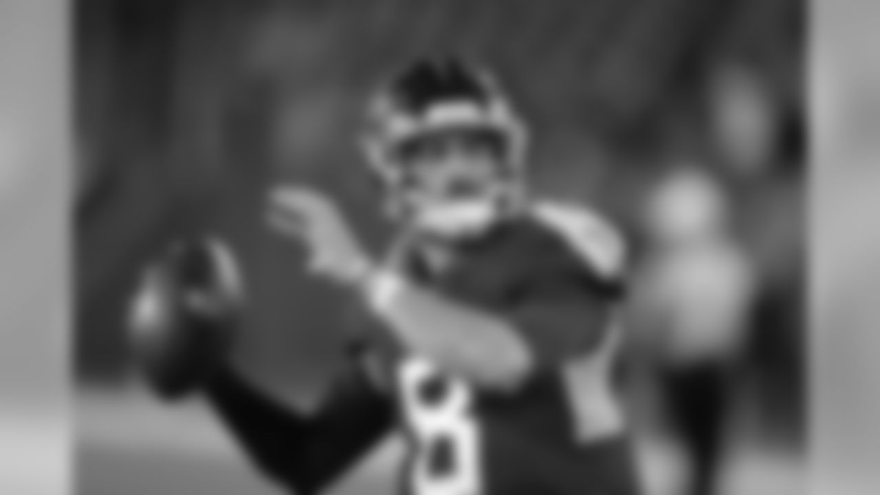 Tennessee Titans quarterback Marcus Mariota (8) warms up before the first half of an NFL football game between the Tennessee Titans and the Jacksonville Jaguars, Thursday, Dec. 6, 2018, in Nashville, Tenn. (AP Photo/Mark Zaleski)